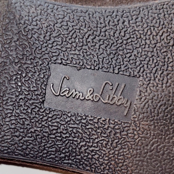 Sam & Libby Boots Suede, Brown, Women's Size 9, Style 2ML 0611 - Picture 4 of 10